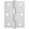 vidaXL Hinge 720 pcs Silver 50 x 38 x 1.3 mm Steel