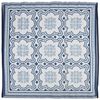 Esschert Design Outdoor Rug 151.5 cm Blue and White OC23