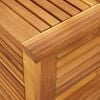 vidaXL Garden Storage Box with Louver 150x50x56 cm Solid Wood Acacia