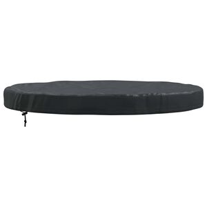 vidaXL Outdoor Table Cover 102 x 102 x 10 cm 420D Oxford Fbric Round