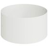 vidaXL Garden Planter White 120 x 120 x 20 cm Cold-rolled Steel
