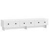 vidaXL TV Cabinet 147 x 34.5 x 30 cm High Gloss White Engineered Wood