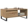 vidaXL Coffee Table Artisan Oak 90x50x36.5 cm Engineered Wood