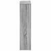 vidaXL Radiator Cover Grey Sonoma 205x21.5x83.5 cm Engineered Wood