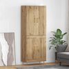 vidaXL Highboard Artisan Oak 69.5 x 34 x 180 cm Engineered Wood