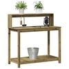 vidaXL Potting Table with Shelves 108x50x109.5 cm Impregnated Wood Pine