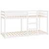vidaXL Bunk Bed without Mattress White 80x200 cm Solid Wood Pine