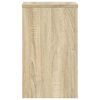 vidaXL Plant Stands 2 pcs Sonoma Oak 30x30x50 cm Engineered wood