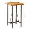 vidaXL Bar Table Solid Reclaimed Teak 60x60x107 cm
