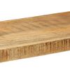 vidaXL Wall Shelf 110x33x45 cm Solid Rough Wood Mango