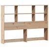 vidaXL Bookcase Bed without Mattress 140x190cm Solid Wood Pine