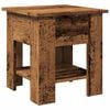 vidaXL Coffee Table Old Wood 40x40x42 cm Engineered Wood