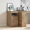 vidaXL Drawer Cabinet Artisan Oak 40x50x76 cm Engineered Wood
