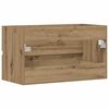 vidaXL Sink Cabinet Artisian Oak 90x38.5x45 cm Engineered Wood
