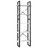vidaXL 5-Tier Book Cabinet White 60x30x175 cm Pinewood