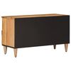 vidaXL TV Cabinet Natural 80 x 33.5 x 46 cm Solid Mango Wood