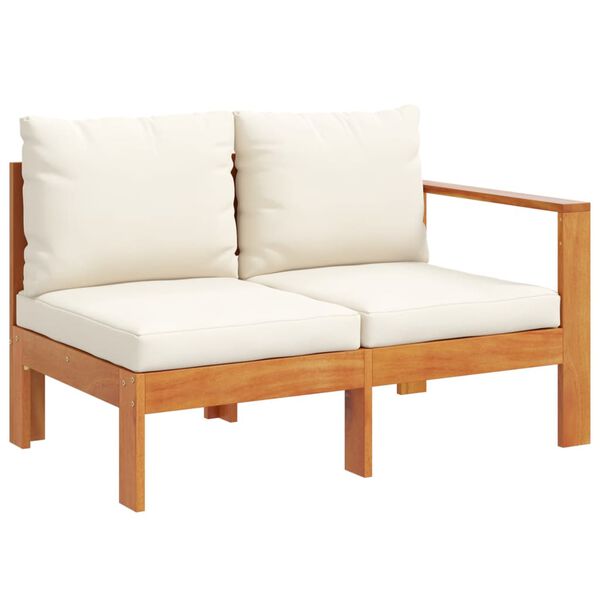 vidaXL 6 Piece Garden Sofa Set with Cushions Solid Wood Acacia