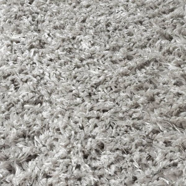 vidaXL High Pile Shaggy Rug Grey 80x150 cm 50 mm