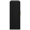 vidaXL Wall-Mounted Cabinet 2 pcs Black Oak 69.5 x 34 x 90 cm