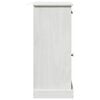 vidaXL Bathroom Cabinet VIGO White and Antique White 37.5 x 34 x 80 cm