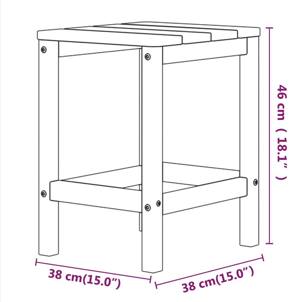 Adirondack chair shop seat height