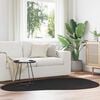 vidaXL Area Rugs HUARTE Black 140 x 200 cm Polyester