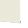 vidaXL Roller Blind Blackout Off White 125x130 cm Fabric Width 121.6 cm Polyester