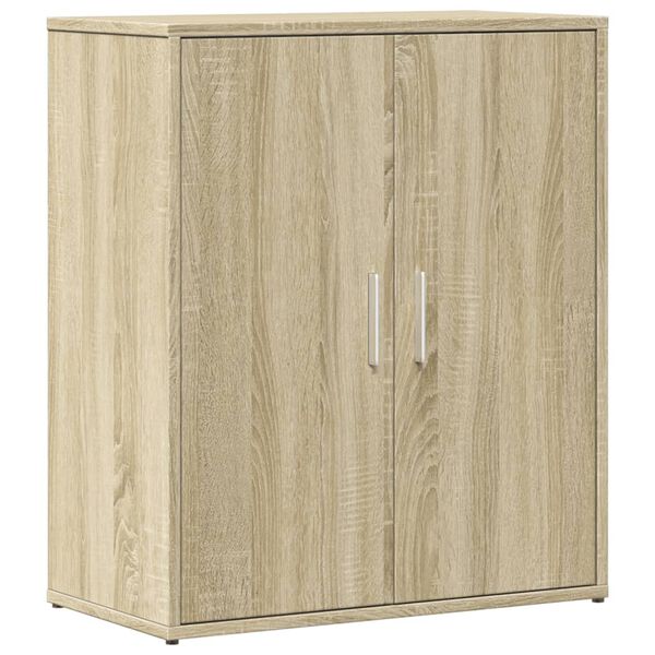 vidaXL Sideboards 2 pcs Sonoma Oak 60x31x70 cm Engineered Wood