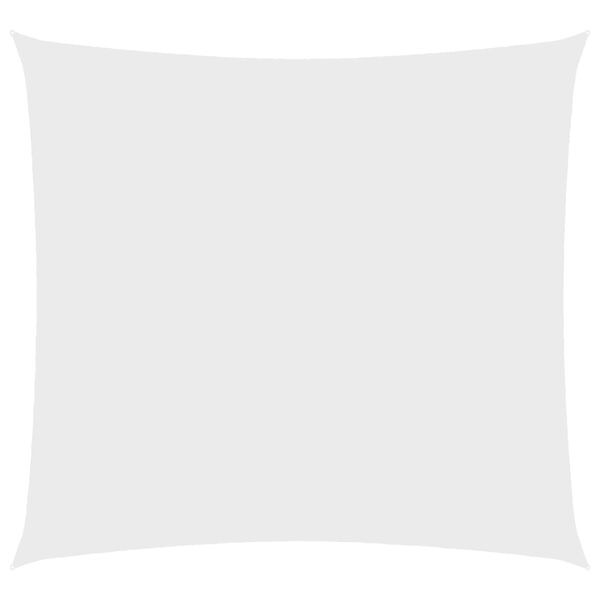 vidaXL Sunshade Sail Oxford Fabric Square 6x6 m White