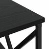 vidaXL Bedside Cabinet Black Oak 41.5 x 40.5 x 55 cm Engineered Wood