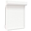 vidaXL Roller Shutter White 80 x 100 cm Aluminium and Polyurethane