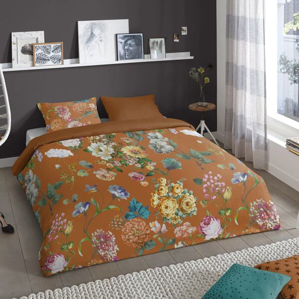 Good Morning Duvet Cover SHINSHOU 240x200/220 cm Terra Brown