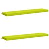 vidaXL 2-Piece Bench Cushions SOEST 2 pcs 100% Polyester Bright Green