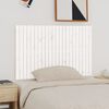 vidaXL Wall Headboard White 140x3x90 cm Solid Wood Pine