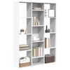 vidaXL Room Divider/Book Cabinet White 100x24x140 cm Engineered Wood