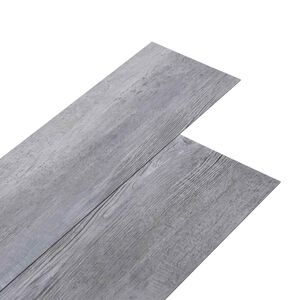 vidaXL Flooring Planks 36 pcs Grey 5.02 m&sup2; PVC