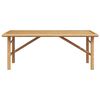 vidaXL Coffee Table Brown 110 x 50 x 43 cm Bamboo