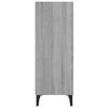 vidaXL Sideboard Grey Sonoma 34.5x32.5x90 cm Engineered Wood