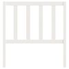 vidaXL Bed Headboard White 81x4x100 cm Solid Wood Pine