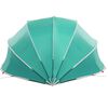 vidaXL Pool Dome Folding Manual Green 546 x 516 x 250 cm