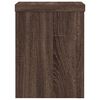 vidaXL Plant Stands 2 pcs Brown Oak 15x15x20 cm Engineered Wood