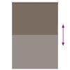 vidaXL Roller Blind Blackout Coffee 105x175 cm Fabric Width 100.7 cm Polyester