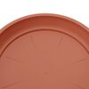 vidaXL Plant Pots 6 pcs Brick Red &Oslash; 22 x 18 cm Plastic