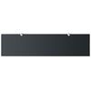 vidaXL Floating Shelves 2 pcs Glass 80x20 cm 8 mm