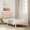 vidaXL Extra Long Bed Frame without Mattress 100x210 cm Solid Wood