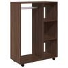 vidaXL Wardrobe Brown Oak 80x40x110 cm Engineered Wood