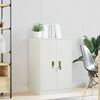 vidaXL Storage Cabinet White 60 x 40 x 90 cm Cold-Rolled Steel