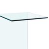 vidaXL Side Table 40x40x60 cm Tempered Glass