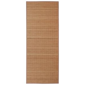vidaXL Rug Bamboo 160x230 cm Brown