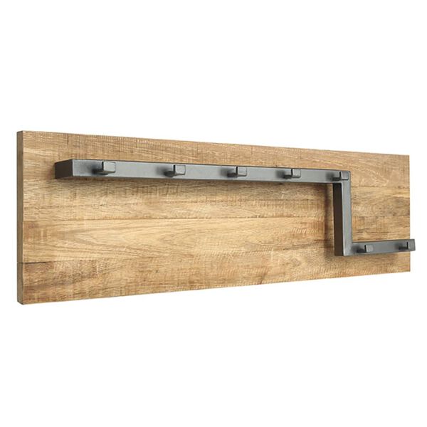 LABEL51 Coat Rack Road 90x13x25 cm L Grey